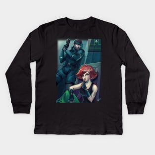 Metal Gear Solid Kids Long Sleeve T-Shirt